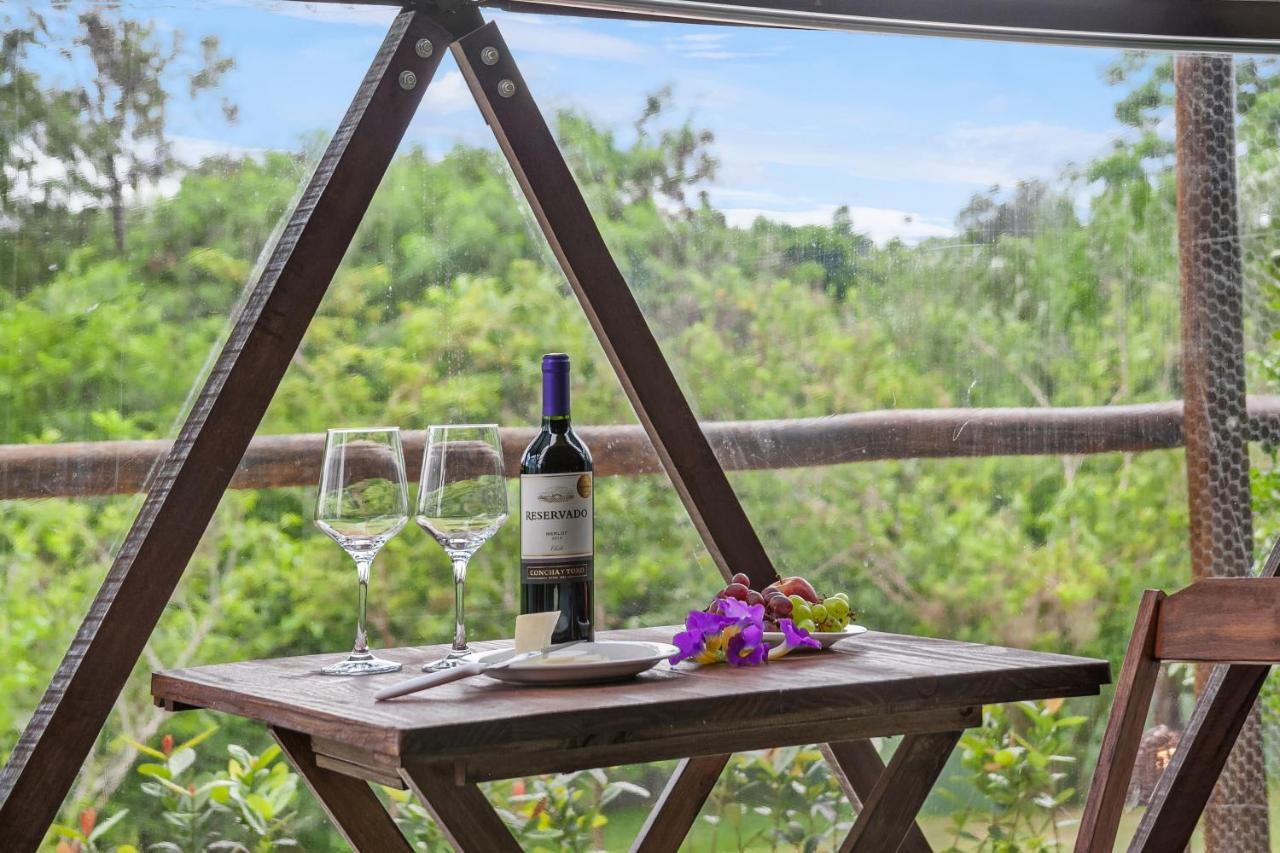 Glamping Serra Da Canastra - Casinha De Hortela - Domo Embauba Delfinópolis Екстериор снимка
