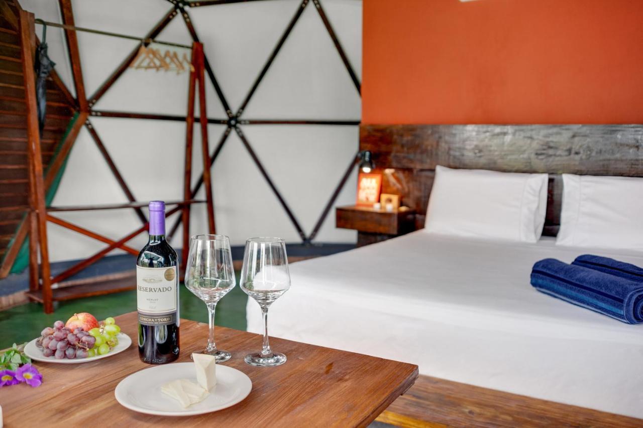 Glamping Serra Da Canastra - Casinha De Hortela - Domo Embauba Delfinópolis Екстериор снимка